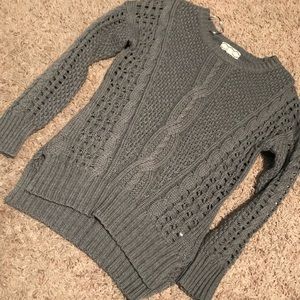 Gray sweater